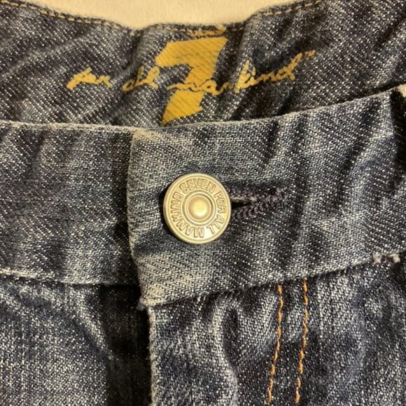 7 For All Mankind Denim Jeans A pocket SZ 31 - Picture 2 of 7